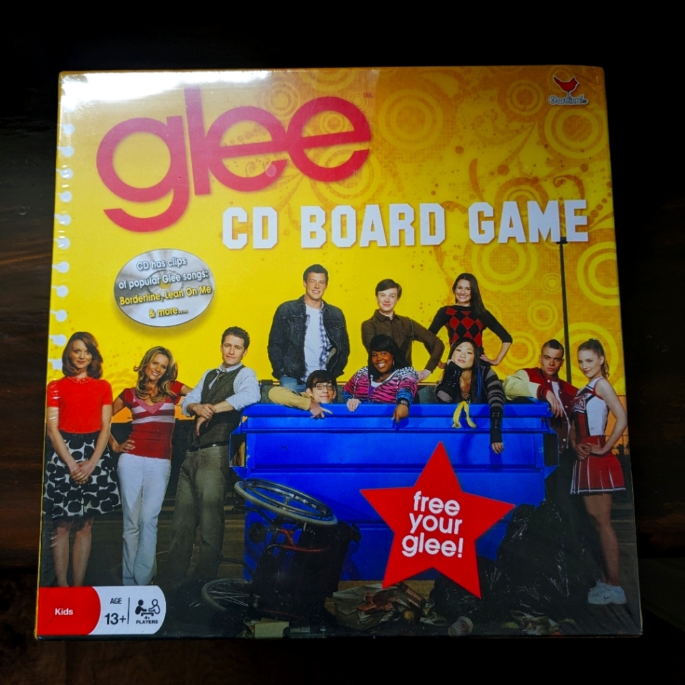 Glee CD board game
